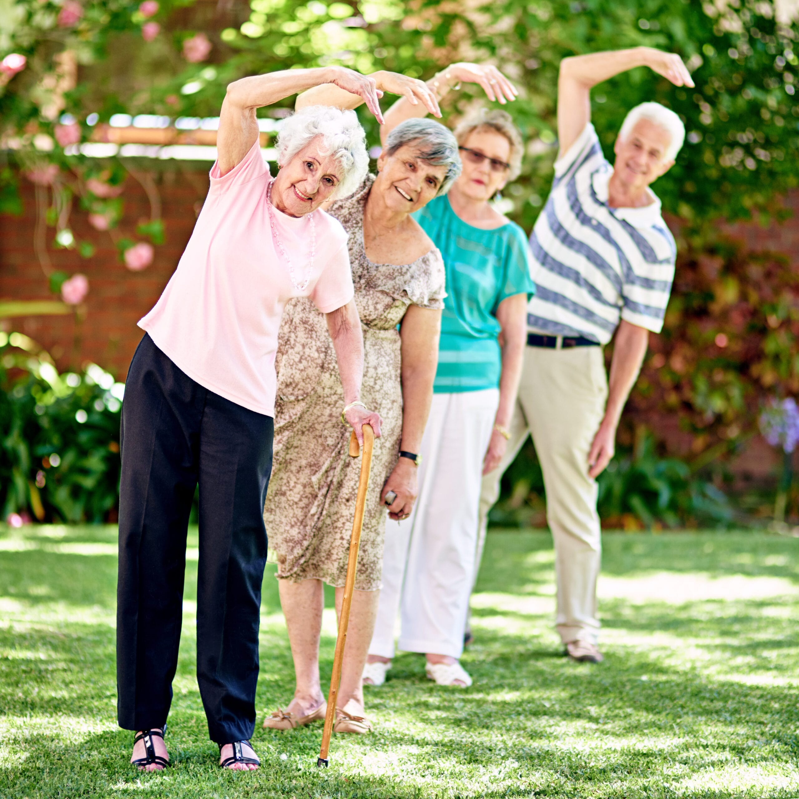 Fresh air and exercise is great for your health.
