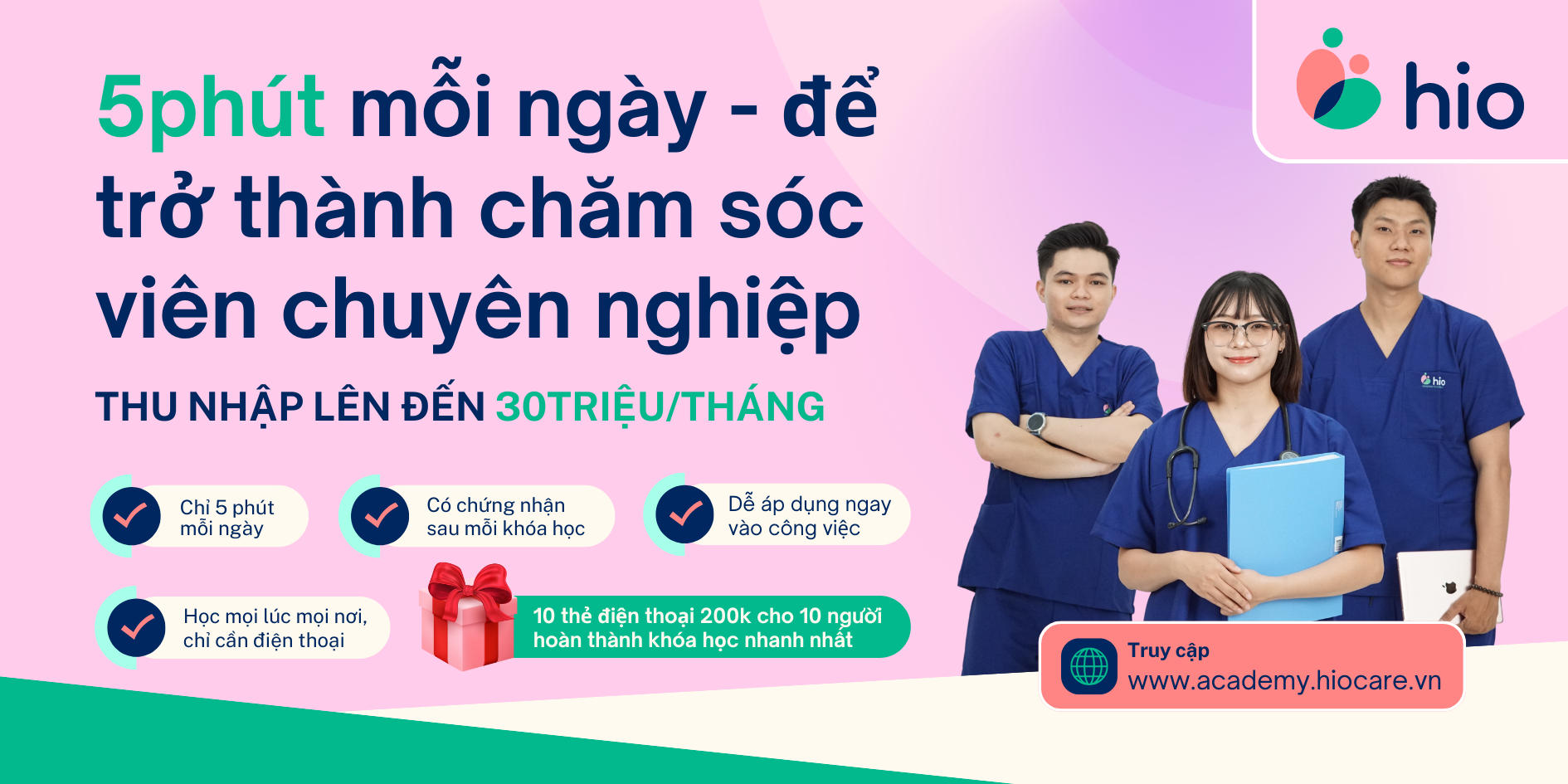 5 phút mỗi ngày